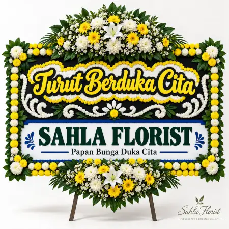 Papan Bunga Duka Bojonegoro