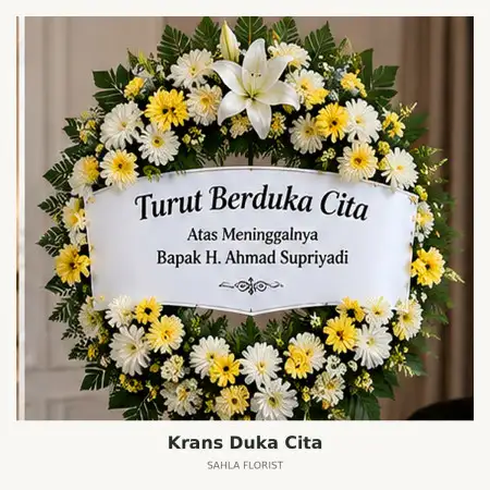 Krans Bunga Duka Bojonegoro